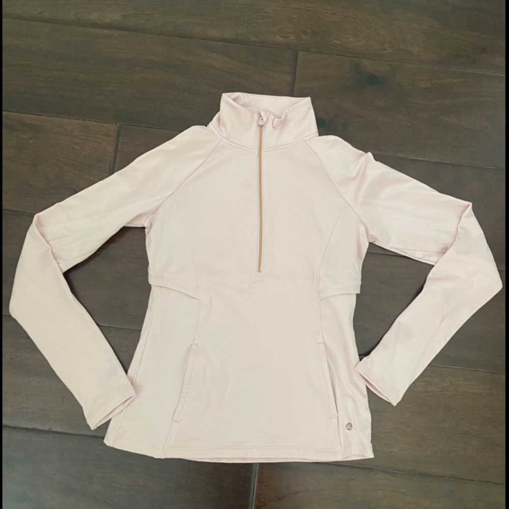 Apana Quarter Zip Workout Long Sleeve